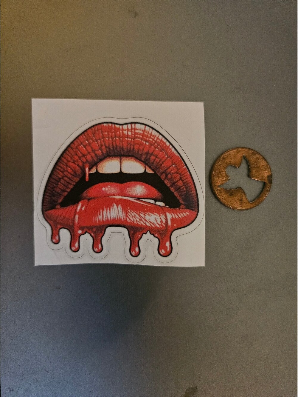 Rocky Horror Picture Show Lips - Vinyl Decal Sticker NEW bottle/laptop,etc.